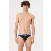 Prisma Erevos Cupro Leopard Black Briefs