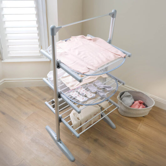Set Of 2 Indoor Airer Drying Shelves