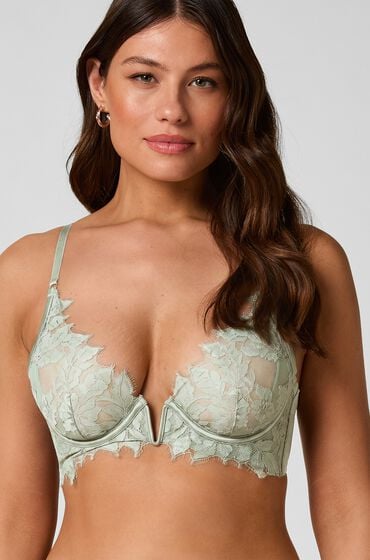 Hunkemöller Malou Non-Padded Underwired Bra Green